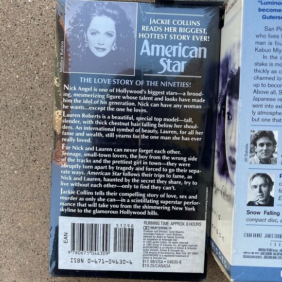 Assorted Bundle 3 Audiobooks On Tape Romance Love Story Danielle Steel Collins - Picture 3 of 7